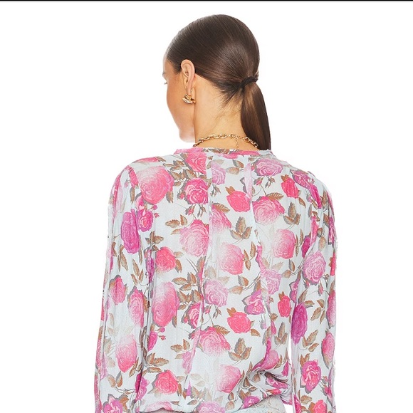 Free People Everything's Rosy Bodysuit in Icy Combo - Picture 6 of 13